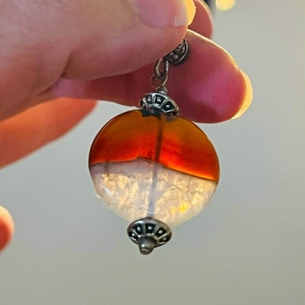Agate Crystal‎ Round Beaded Necklace